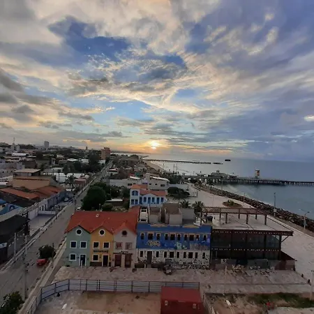 301 Flat Mobiliado Com Vista Total Mar Na Praia De Iracema Fortaleza (Ceara)